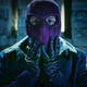 Look how happy he is to finally have a mask!